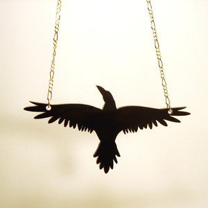 Crow Necklace - カラス